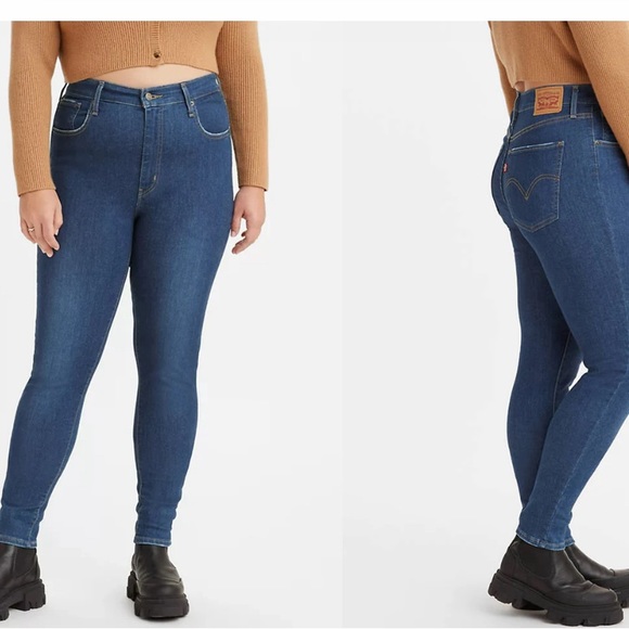 Levi’s mile high rise blue - Picture 1 of 1